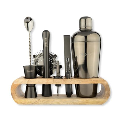 Car-O-Bar Premium Gun Metal Barset with Stand
