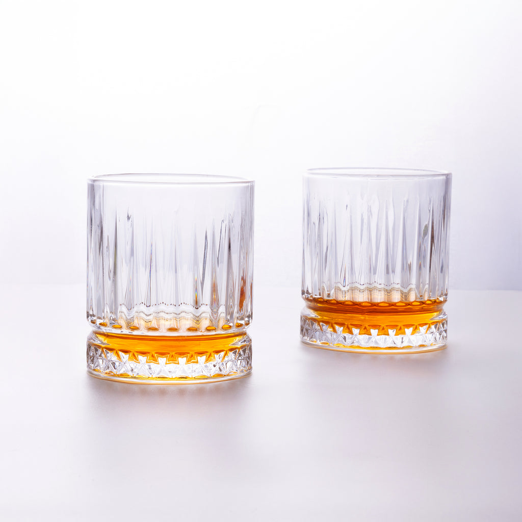 Car-O-Bar Silver Bar set with Glasses and Leatherette Gift set