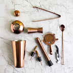Car-O-Bar Bar set with Glasses and Leatherette Gift set