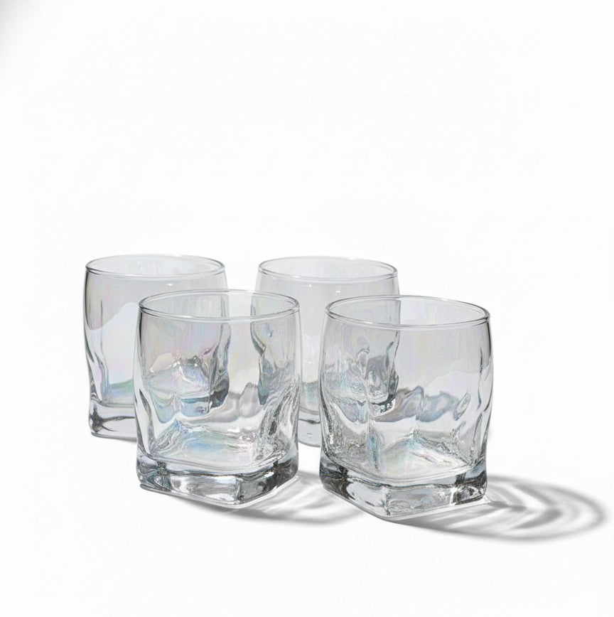 Car-O-Bar Black Bar Set with Glasses Gift Set