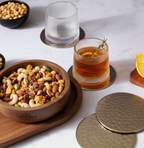 CAR-O-BAR Premium Wooden Serving Bowl | Mahogany Finish