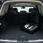 Car-O-Bar Silver Bar Set Trunk | Bar Setup for Home