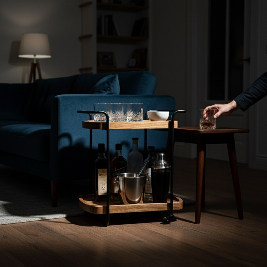 CAR-O-BAR Premium Multipurpose Wine Rack & Organizer