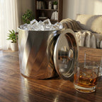 Car-O-Bar Silver Bar Set Trunk | Bar Setup for Home