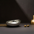 CAR-O-BAR Premium Steel Serving Bowl | Hammered Finish | Double Walled