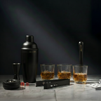 Car-O-Bar Luxury Bar Set with Cocktail Nuts Diwali Gift Set | Complete Home Bar Gift Set