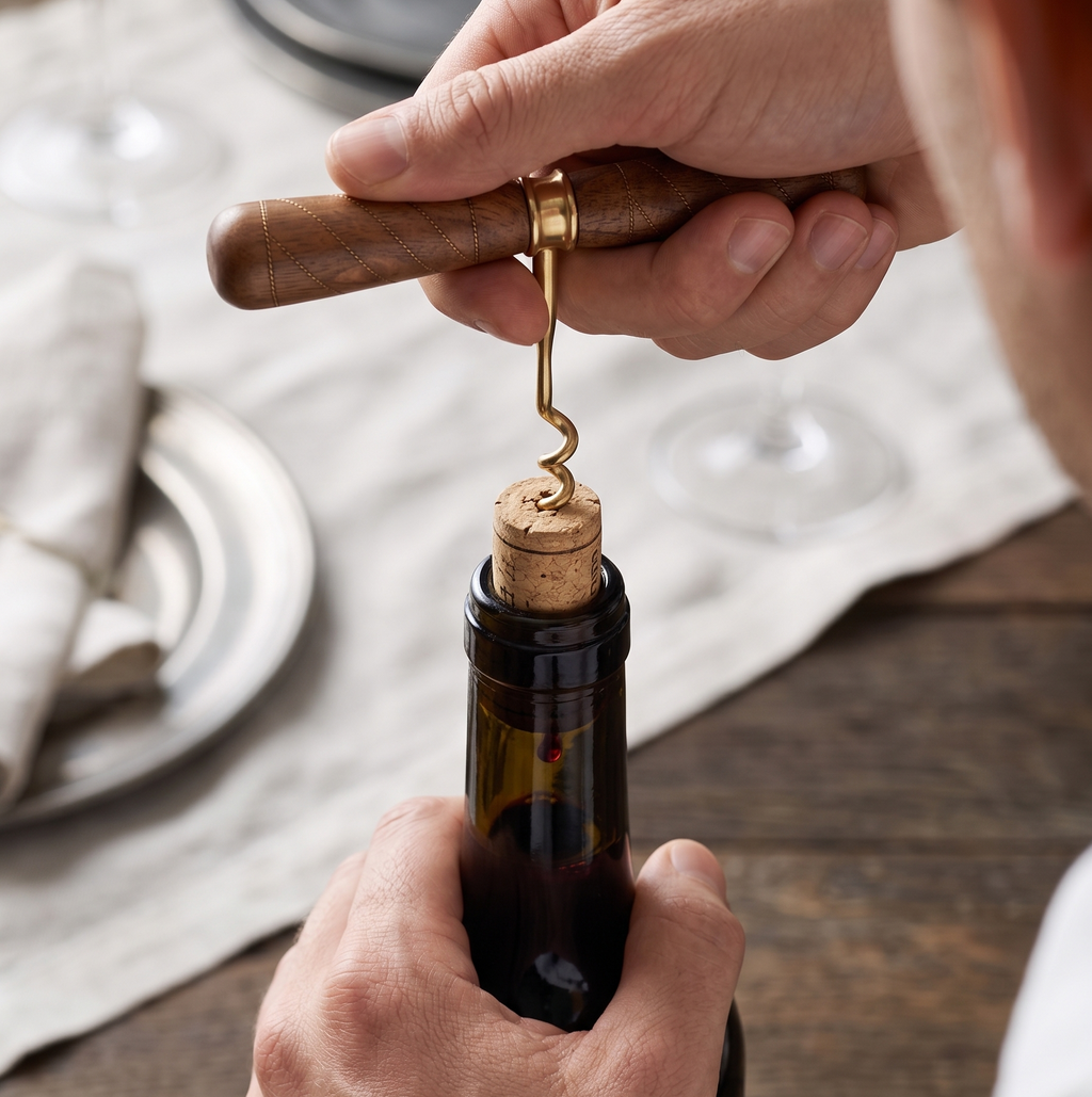 Car-O-Bar Premium Wood & Brass Bar Accessories