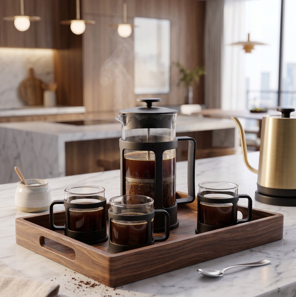 CAR-O-BAR French Press Coffee Maker For Home