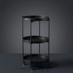 CAR-O-BAR Premium Multipurpose Bar Cart | 3-Tier Bar Trolley for Home