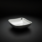 CAR-O-BAR Premium Steel Serving Bowl | Hammered Finish | Double Walled