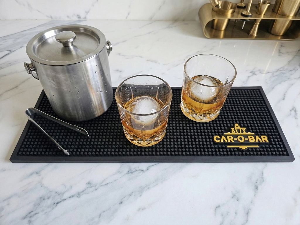 CAR-O-BAR Premium Black Bar for Home