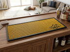 CAR-O-BAR Premium Black Bar Mat for Home