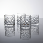 Car-O-Bar Tipsy Spinning Whiskey Glass | Set of 6 | 190ml