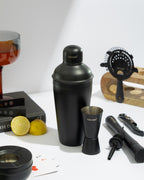 Car-O-Bar Premium Matte Black Barset with Stand