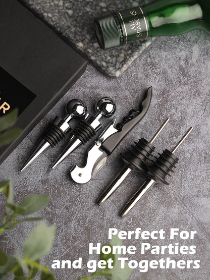 Car-O-Bar Wine Accessory Combo - Set of 5