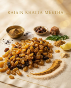 CHAKHNOLOGY Exotic Raisin Khatta Meetha | Infused Gourmet Sultanas Bar Snack