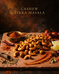 CHAKHNOLOGY Roasted Cashew Tikka Masala | Gourmet Cocktail Nuts & Bar Snacks 200gm