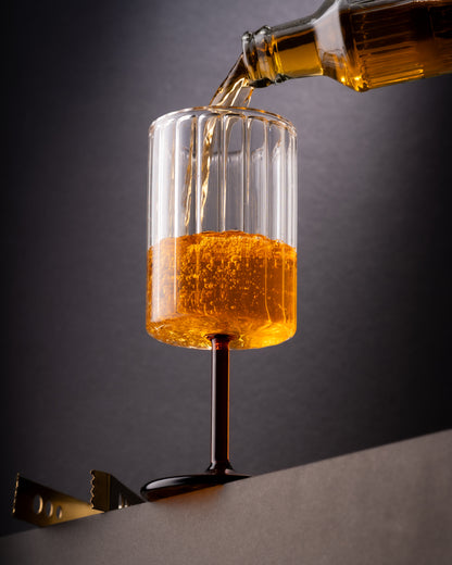 Car-O-Bar Ebony - II Wine Glass