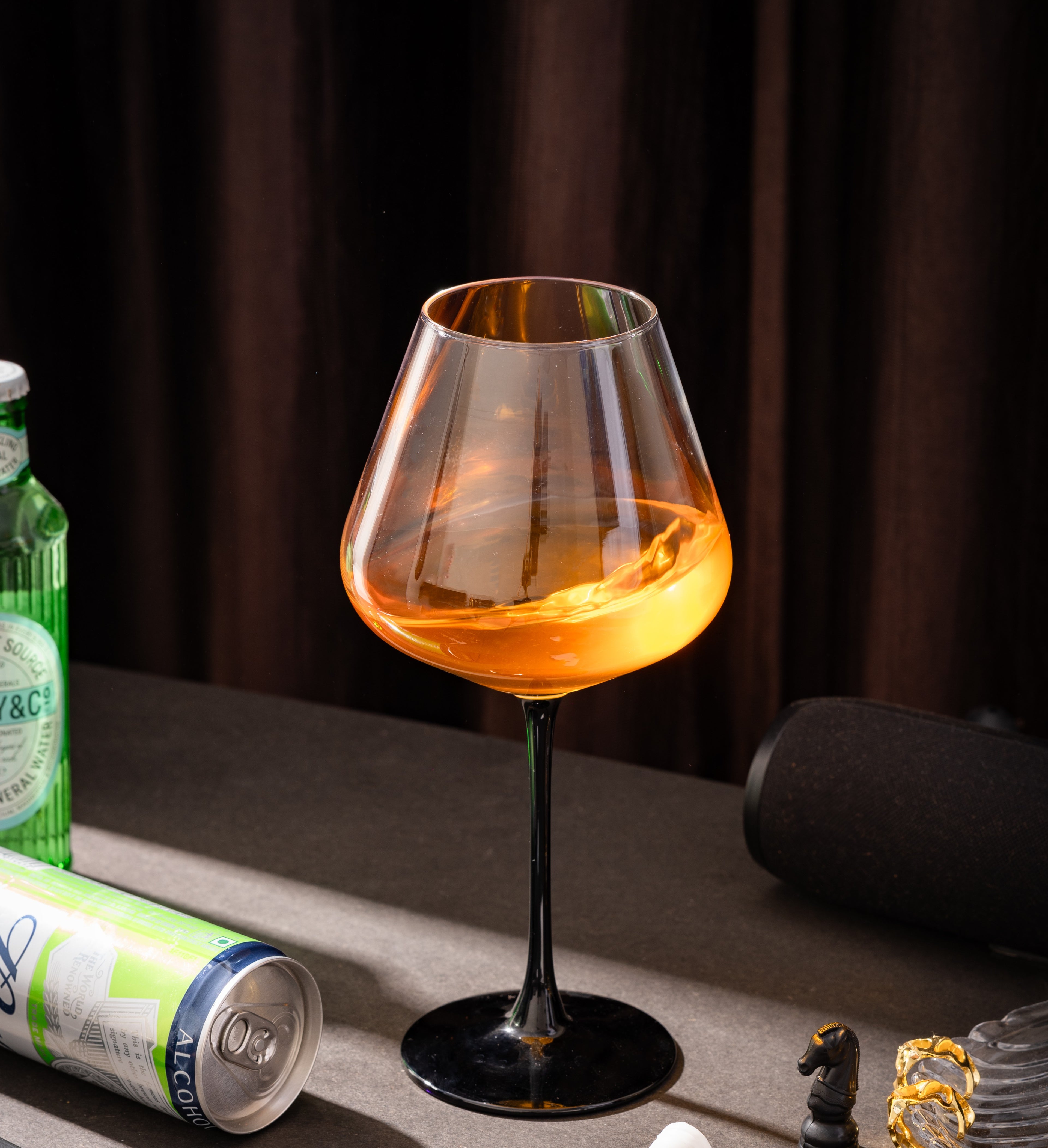 CAR-O-BAR Ivory Wine Glass | Set of 2 Premium Wine Glasses