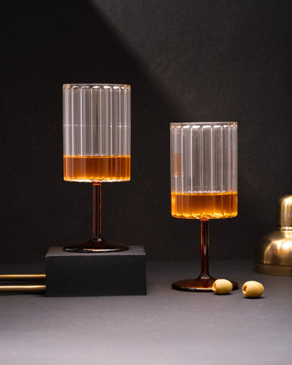 Car-O-Bar Ebony - II Wine Glass