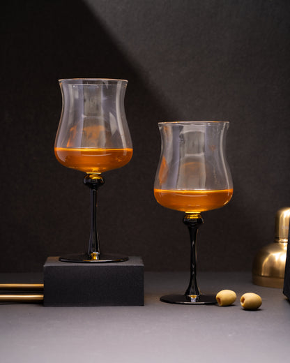 CAR-O-BAR Ebony - IV Wine Glass