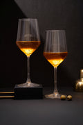 CAR-O-BAR Ivory Wine Glass | Set of 2 Premium Wine Glasses | 320ml Goblet Glass