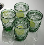 Car-O-Bar Black Bar Set with Glasses Gift Set
