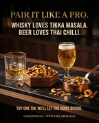 CHAKHNOLOGY Bold & Fiery Snack Gift Set | Set of 4 Gourmet Cocktail Nuts