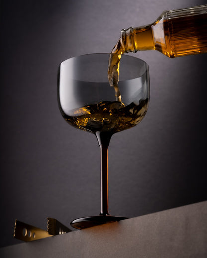 CAR-O-BAR Ebony Wine Glass