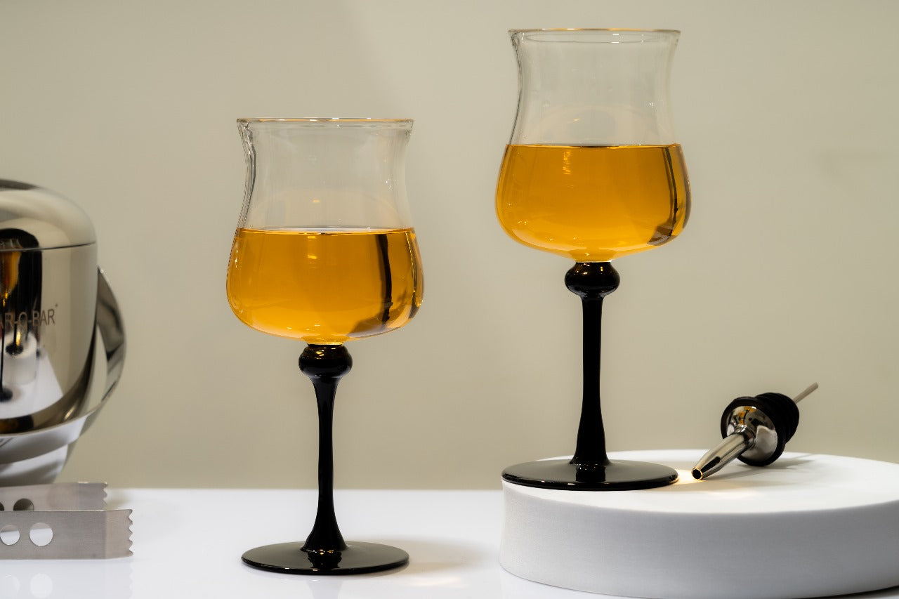 CAR-O-BAR Ebony - IV Wine Glass